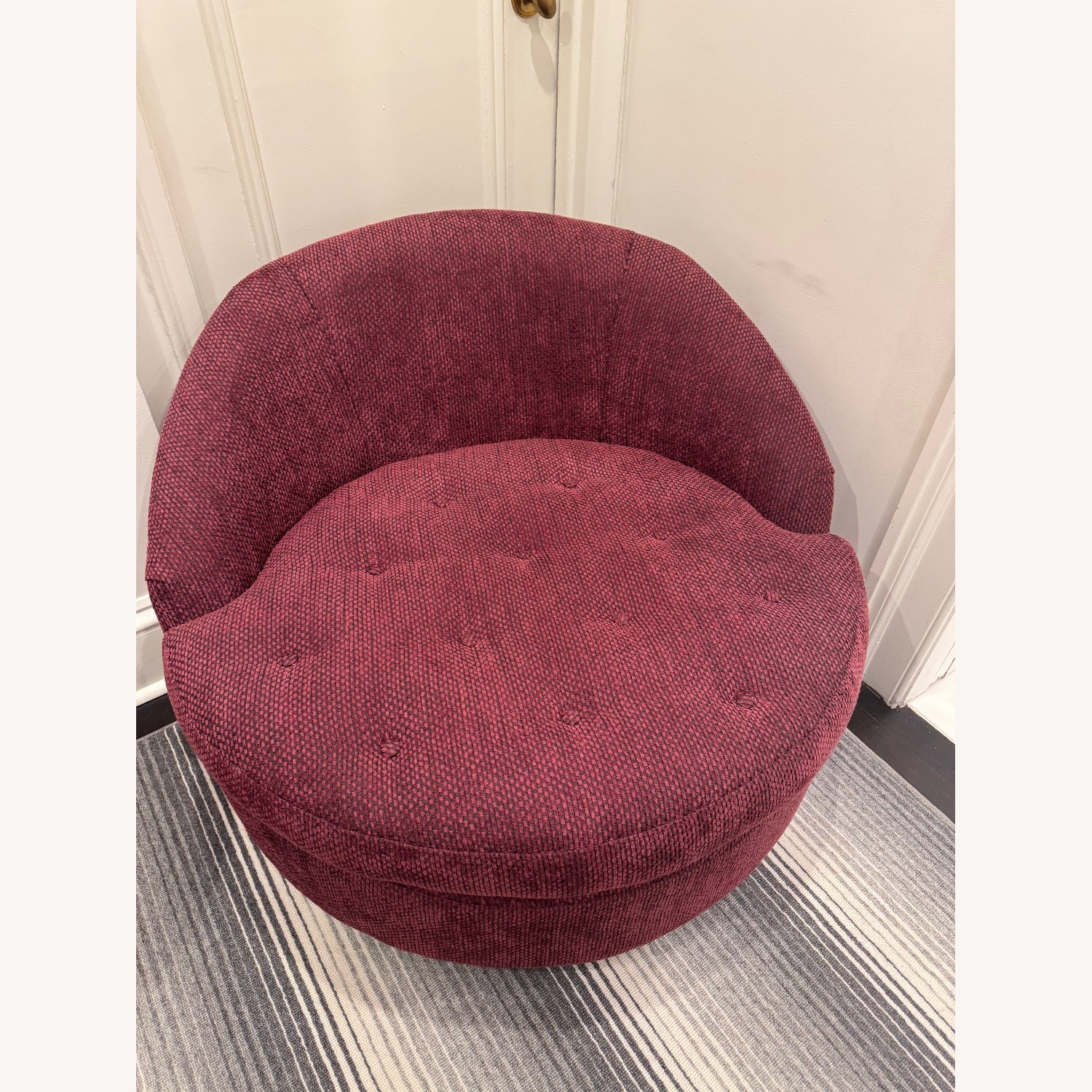 Anthropologie Barwick Swivel Chair - image-2