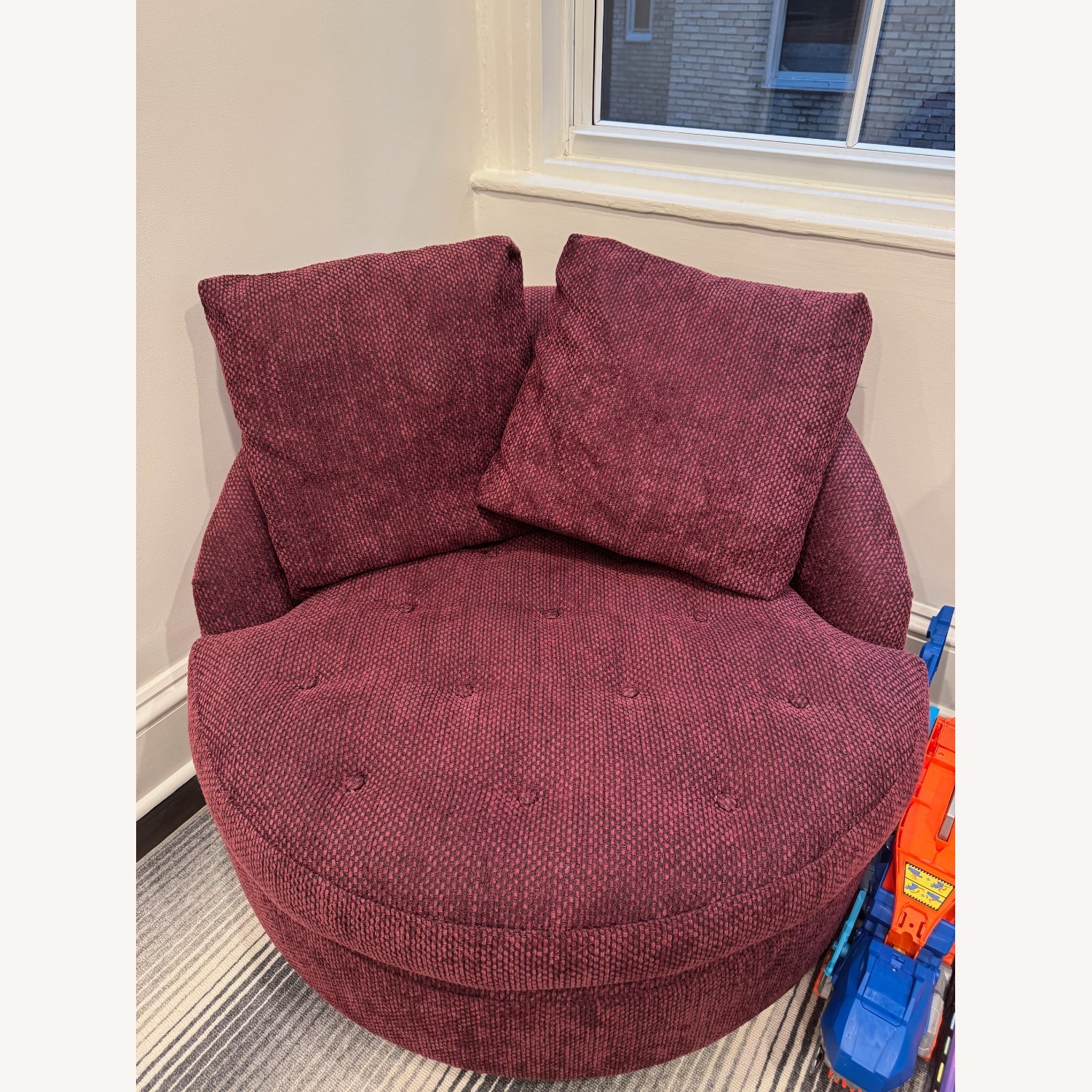 Anthropologie Barwick Swivel Chair - image-1