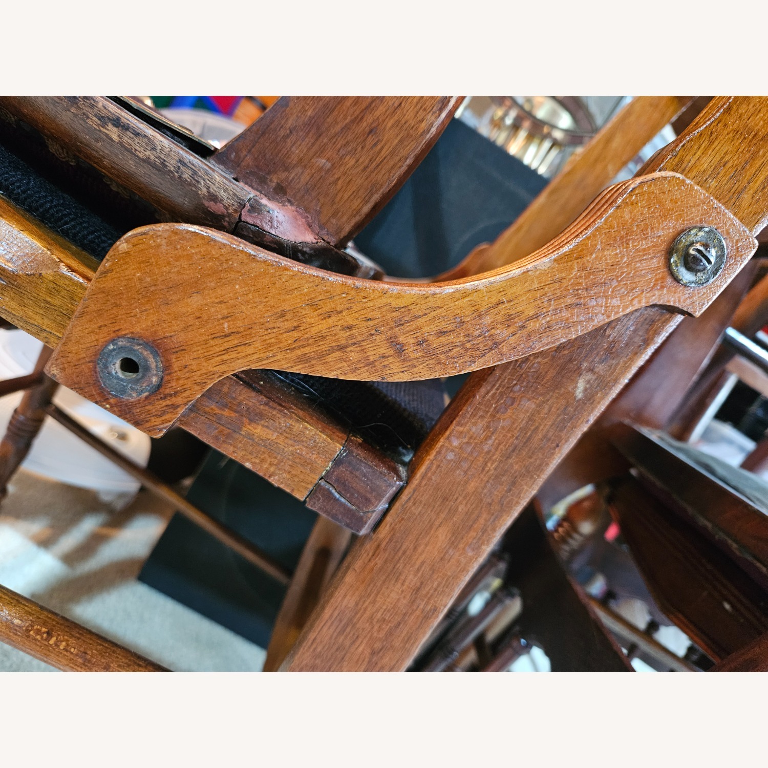 Vintage Pair Victorian Era Parlor Chairs - image-6