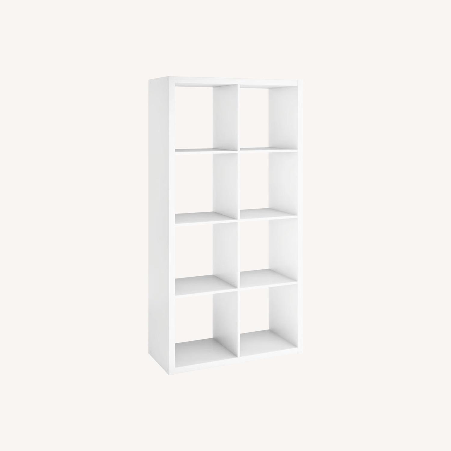 Wayfair ClosetMaid  Walnut colored Cube Bookcase - image-0