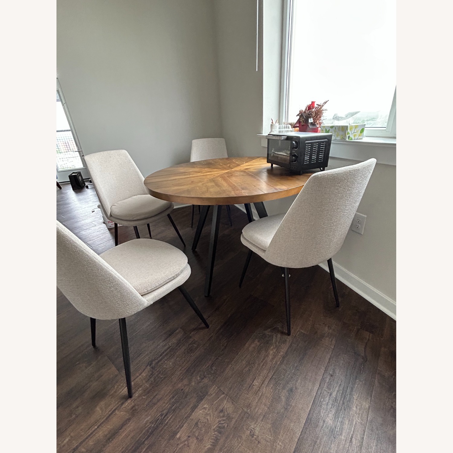 Wade Logan Moeller 4-Person Dining Table Set - image-1