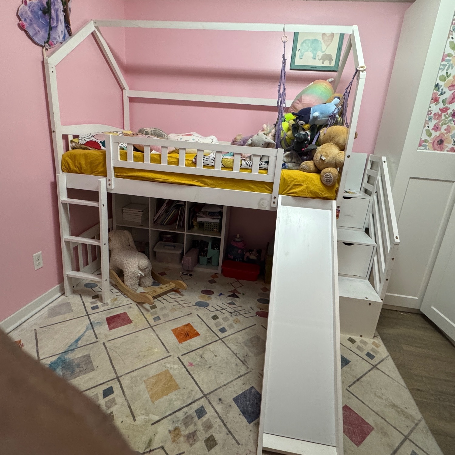 White Bunk Bed - image-3