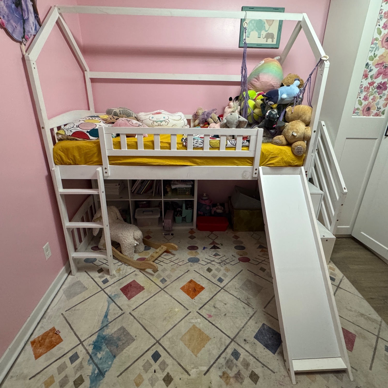 White Bunk Bed - image-1