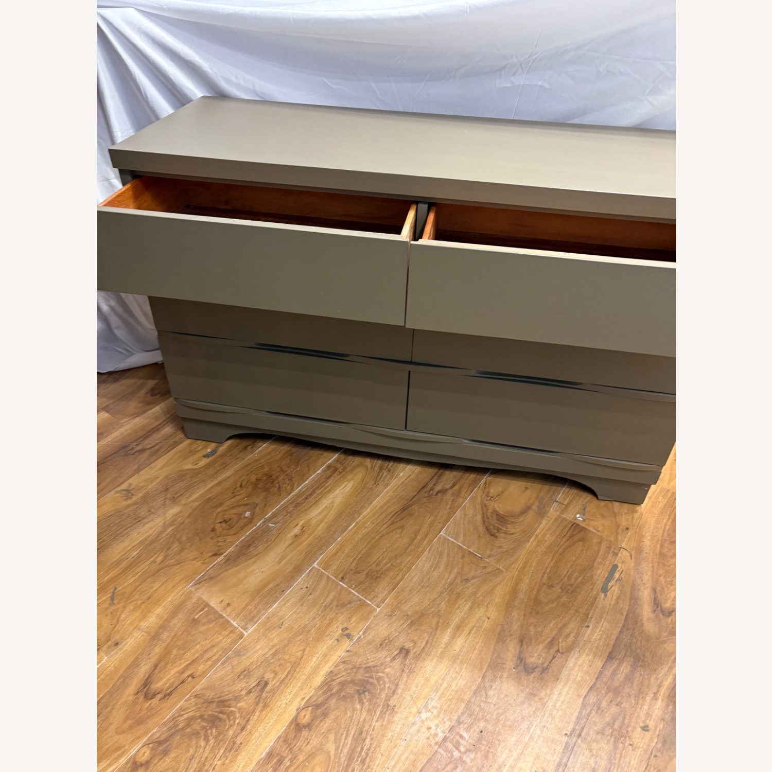 A-America, Inc. Green Wood Dresser - image-4