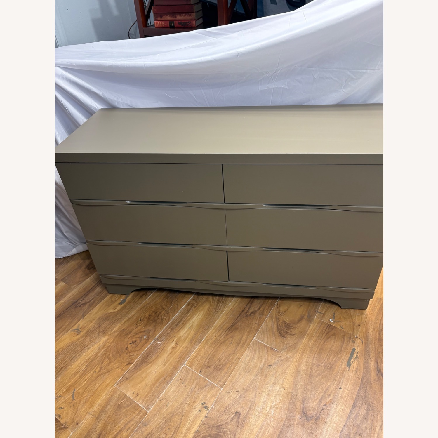 A-America, Inc. Green Wood Dresser - image-1