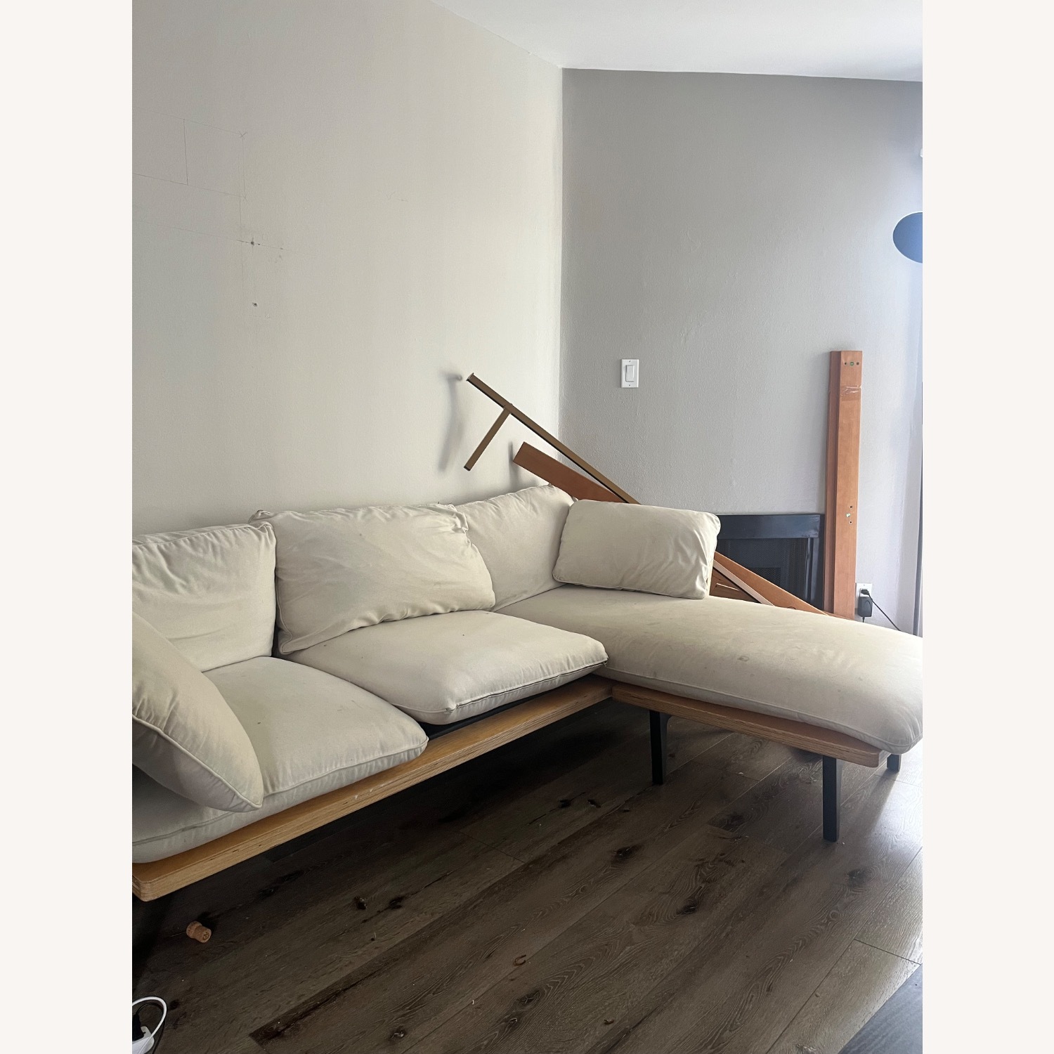 Floyd The Sofa White Fabric 3+ Piece Sectional - image-1