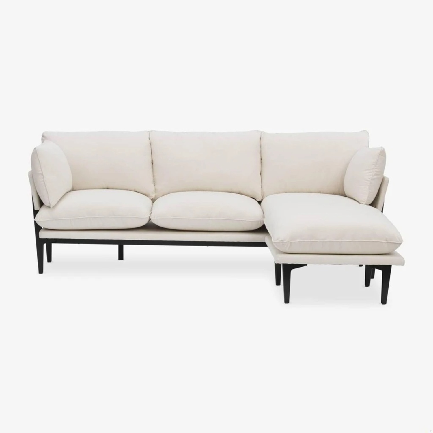 Floyd The Sofa White Fabric 3+ Piece Sectional - image-4