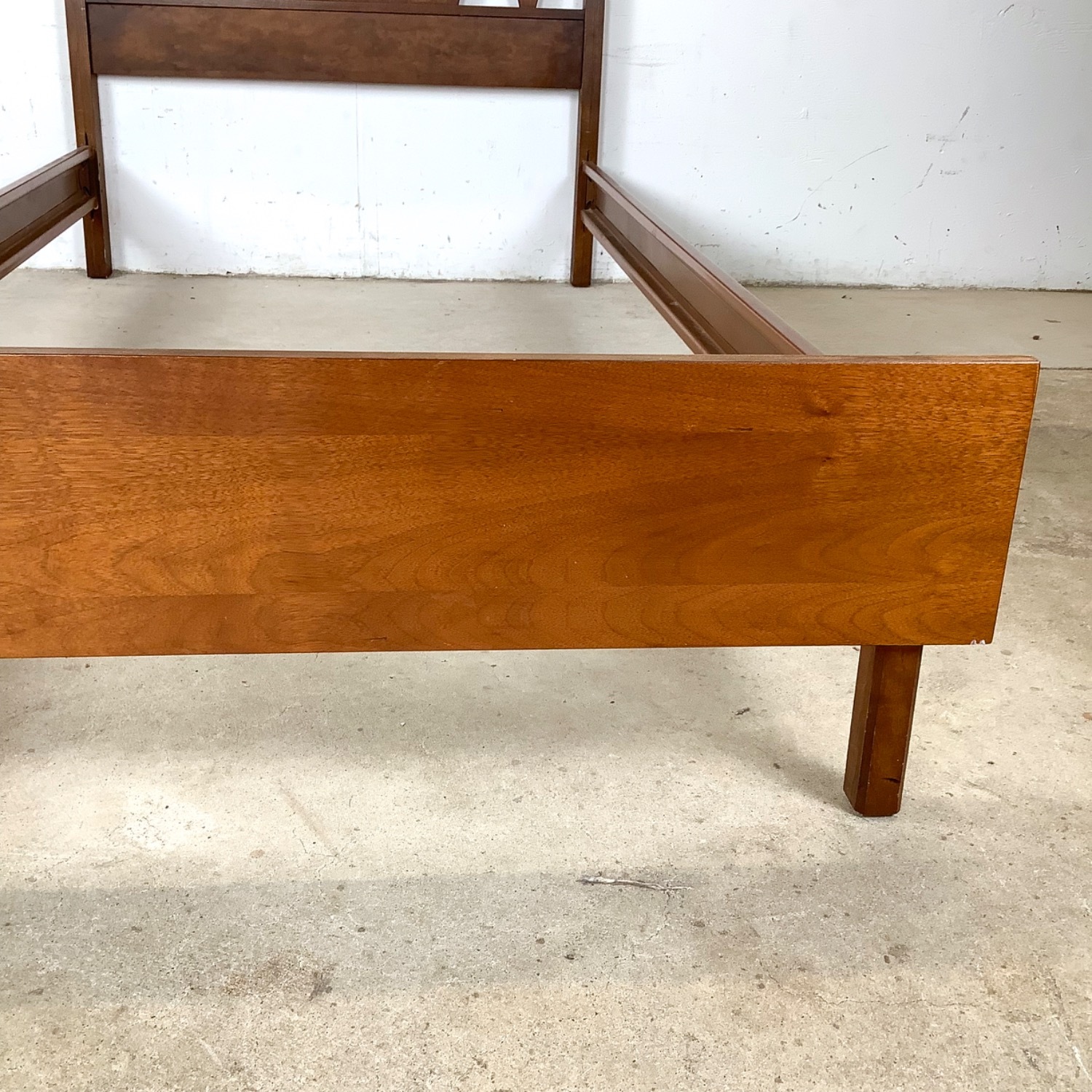 Mid-Century Walnut Bed Frame- Twin - image-6