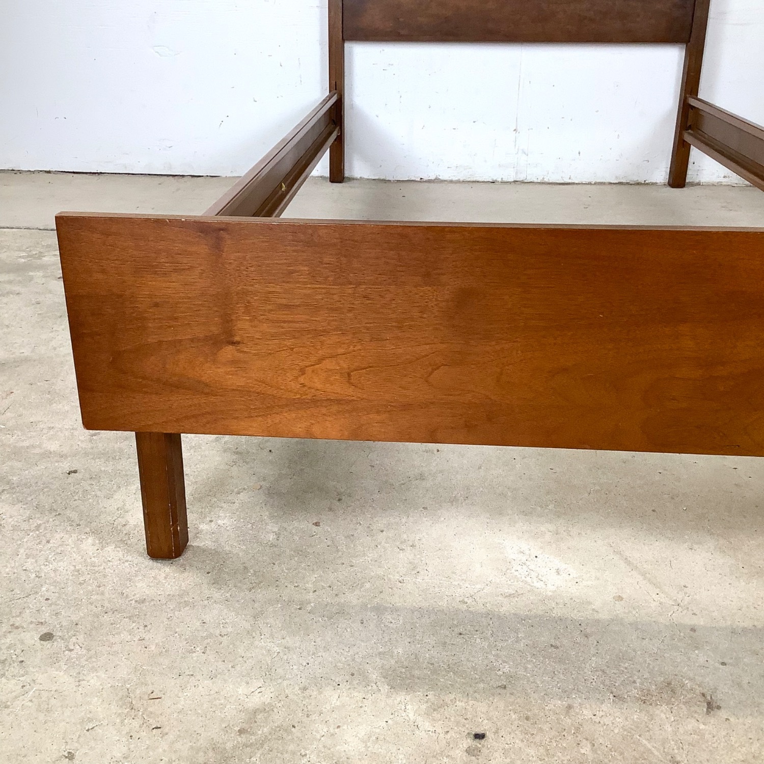Mid-Century Walnut Bed Frame- Twin - image-5