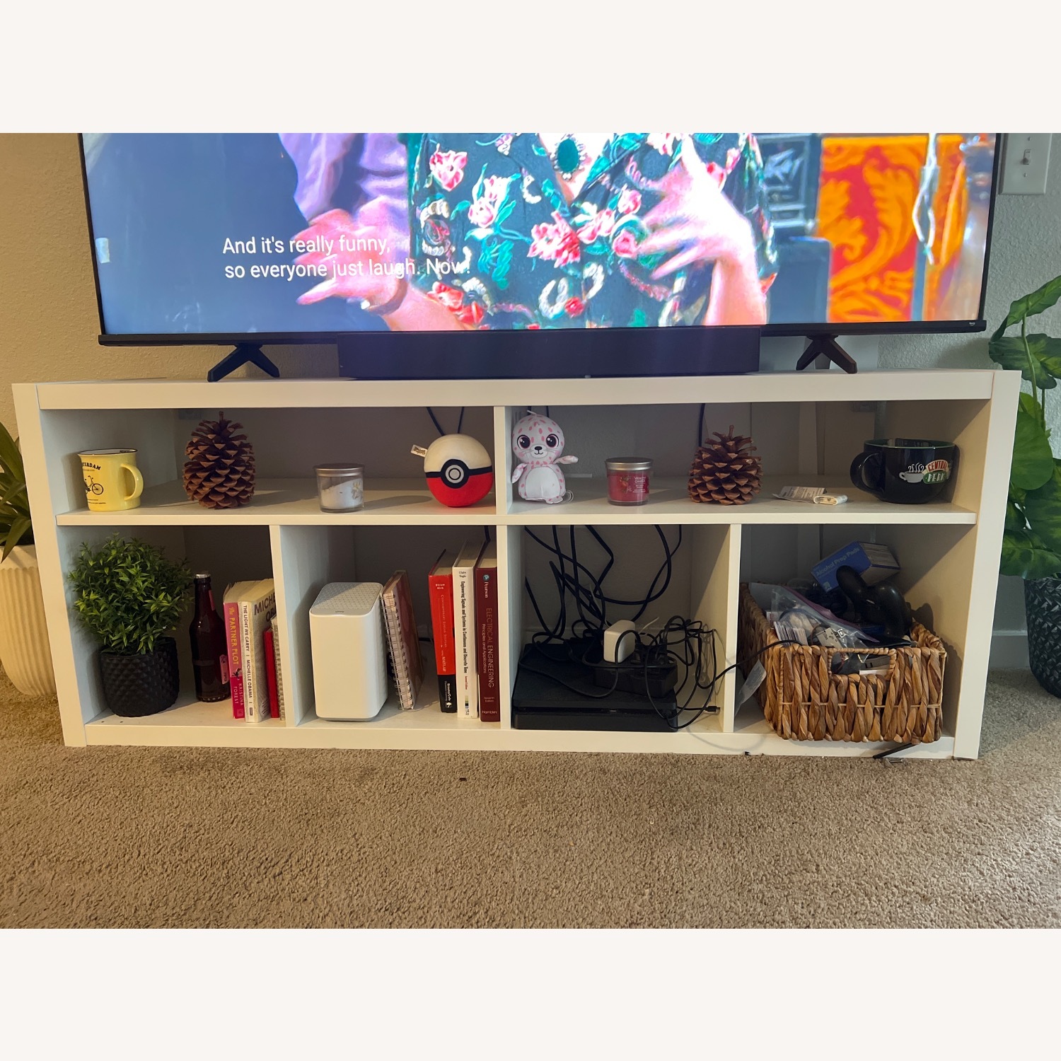 IKEA Kallax TV Rack - image-1