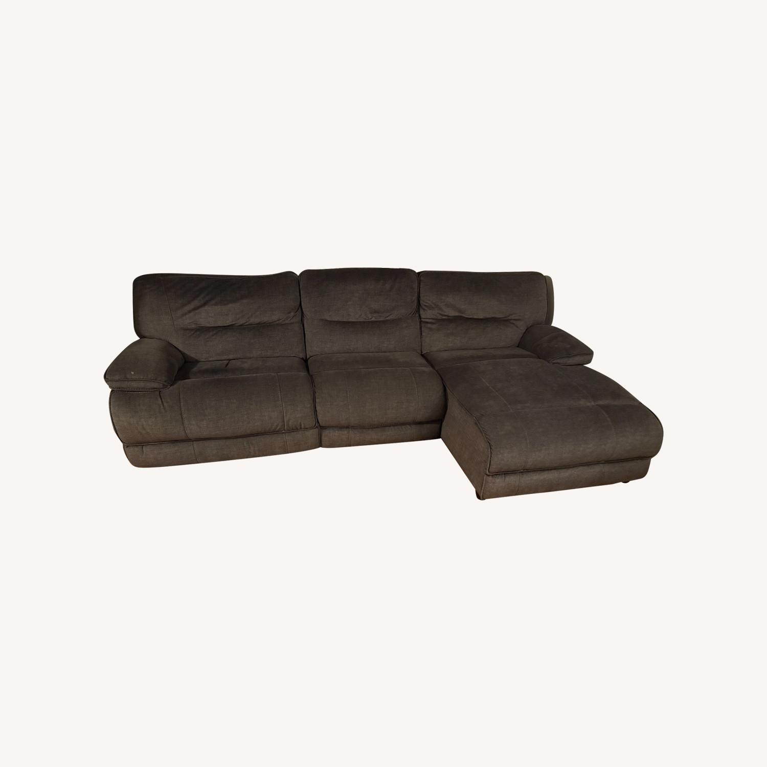Bob's Discount Comfy Reclining Couch  - image-5
