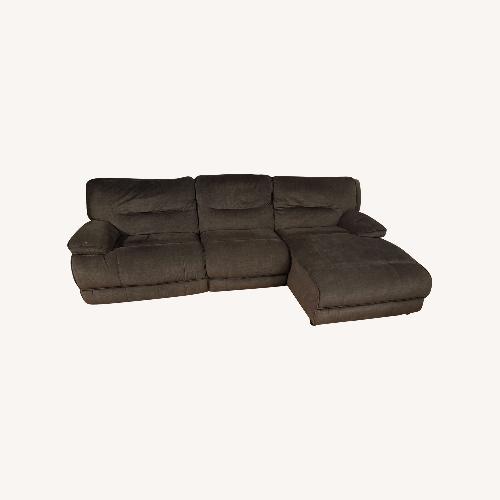 Used Bob's Discount Comfy Reclining Couch  for sale on AptDeco