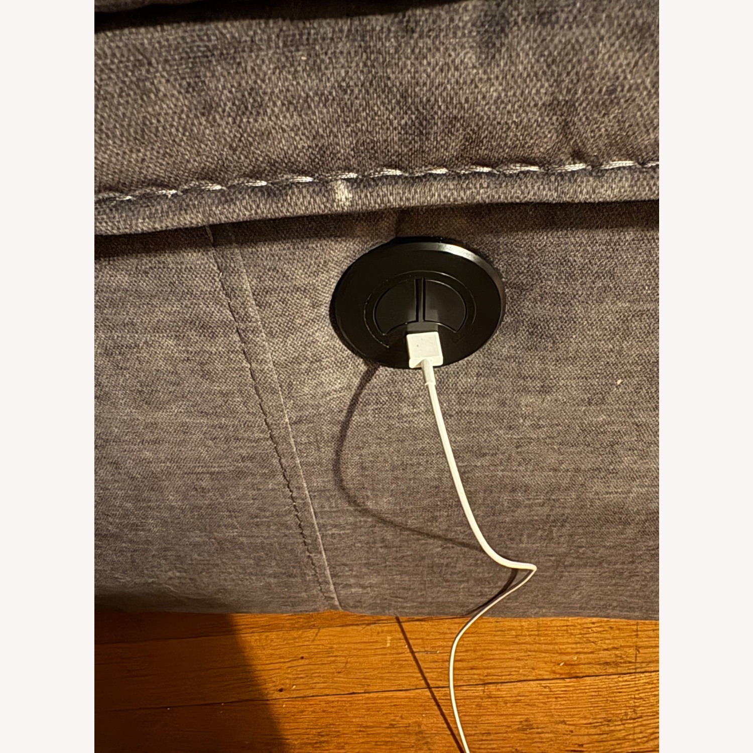 Bob's Discount Comfy Reclining Couch  - image-2