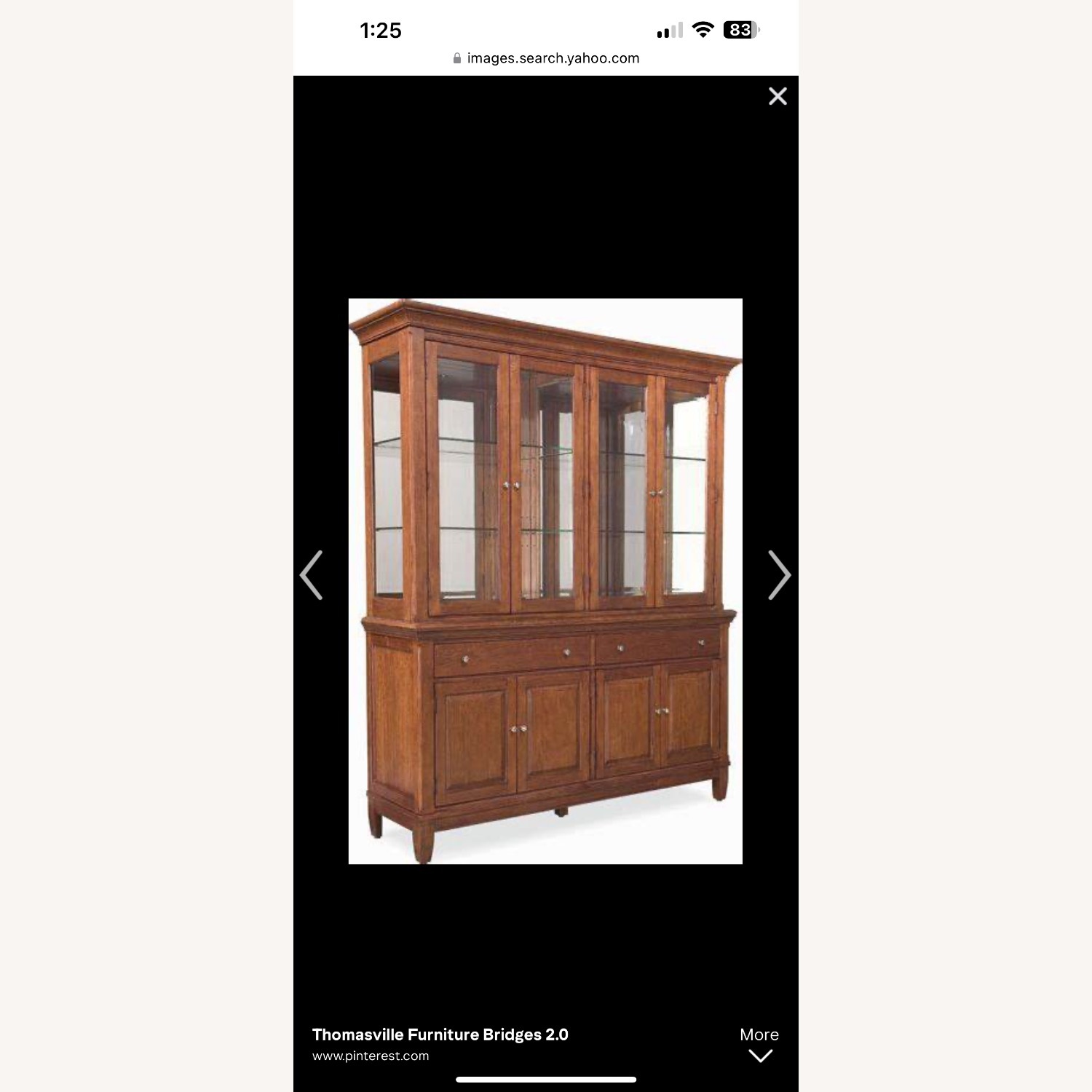 Thomasville Lighted China Cabinet - image-1