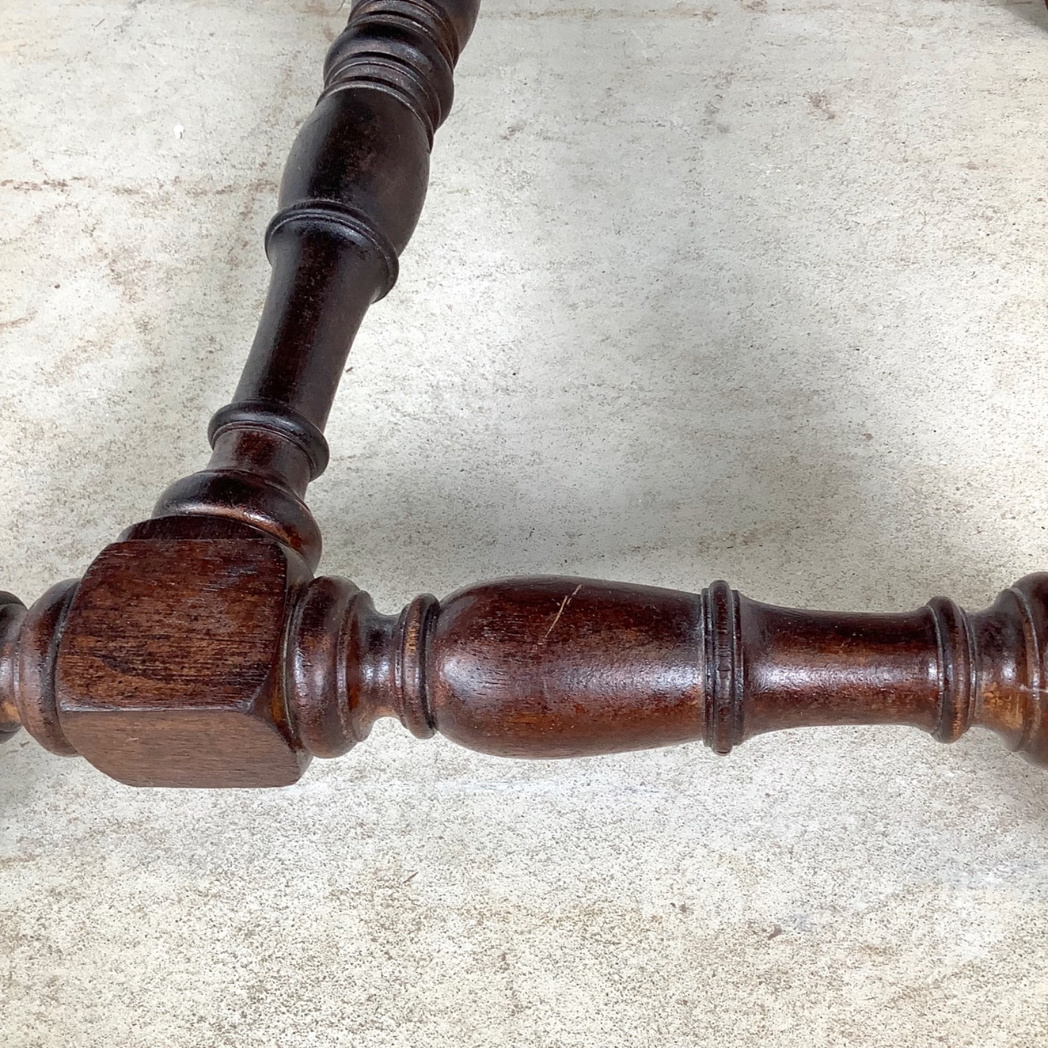 Antique Victorian Side Chair in Red Velvet - image-15