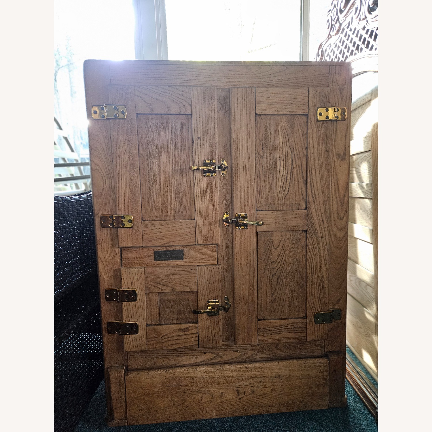 Vintage Refrigerator Ice Box Circa 1910 - image-2