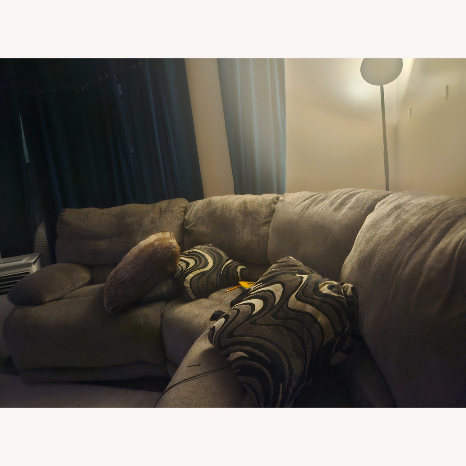 Bob's Discount Gray 6 Piece Sectional - image-2