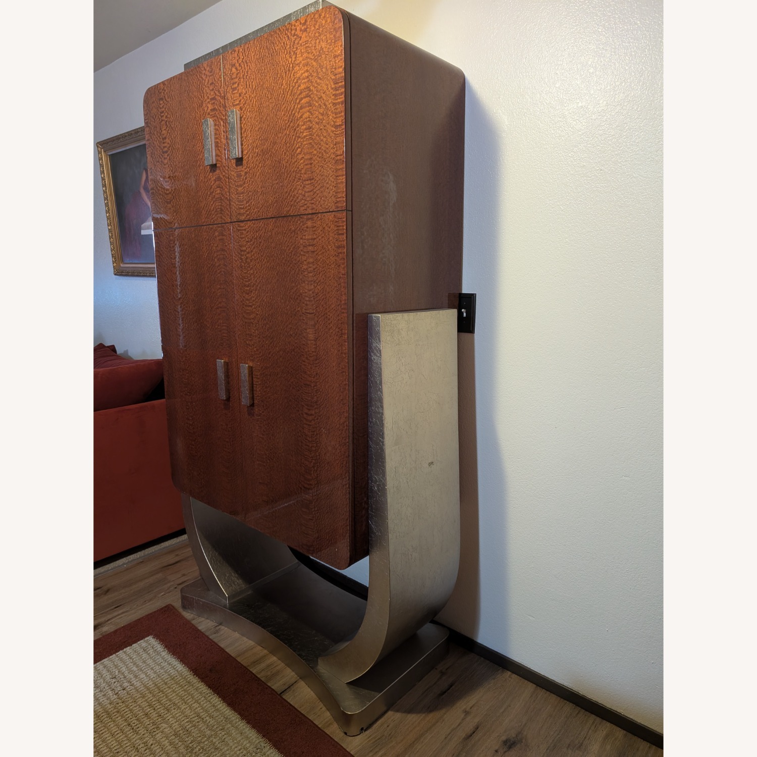 Vintage Art Deco Bar Cabinet  - image-2