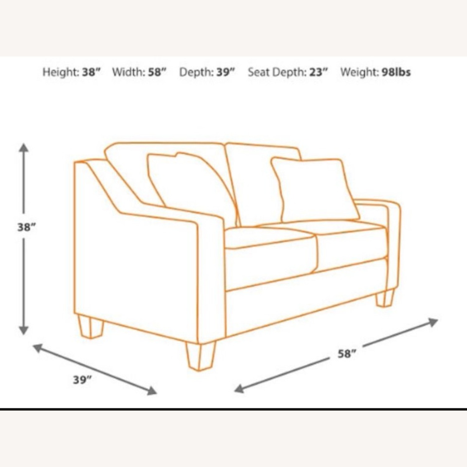 Ashley Furniture Shayla Queen Sleeper Sofa in Teal - image-5