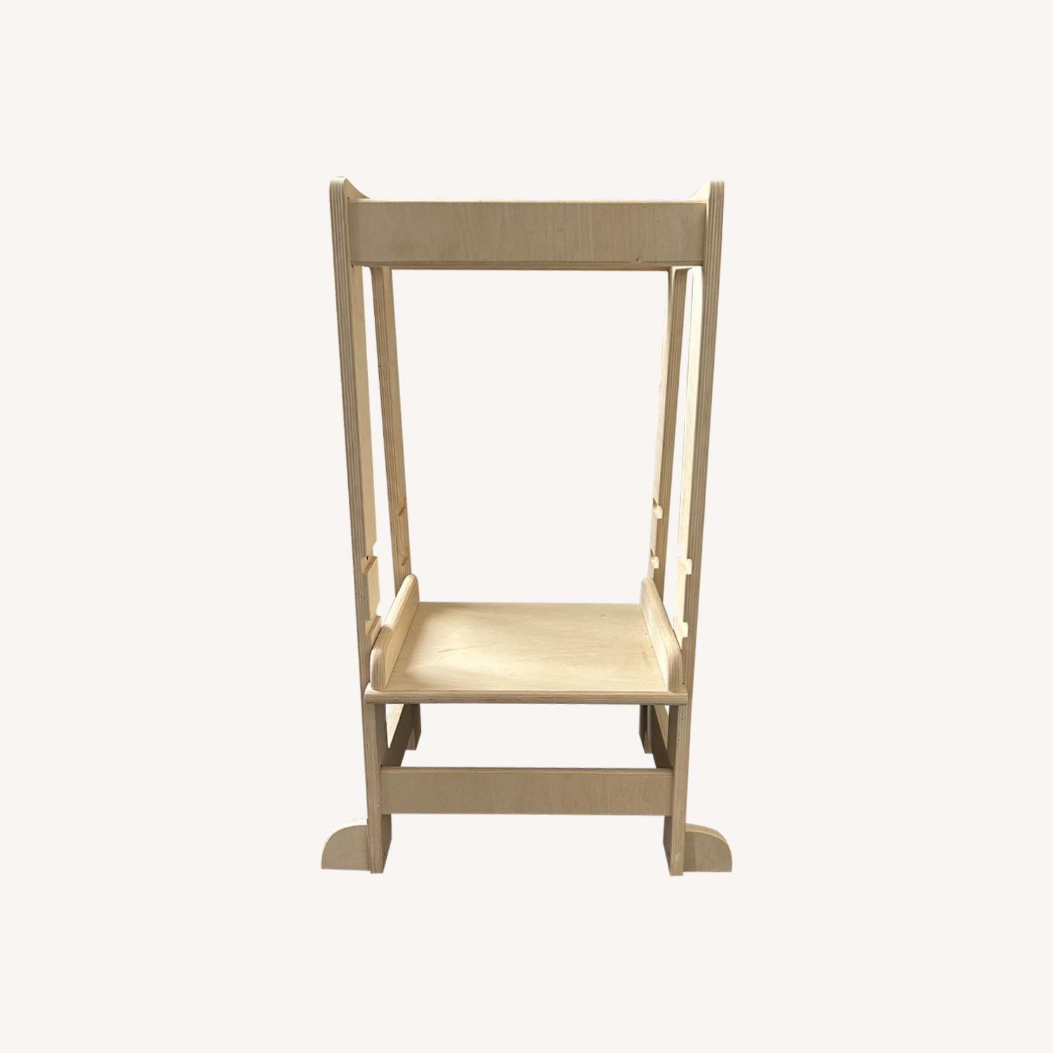 Light Brown Wood Child Tower - image-0