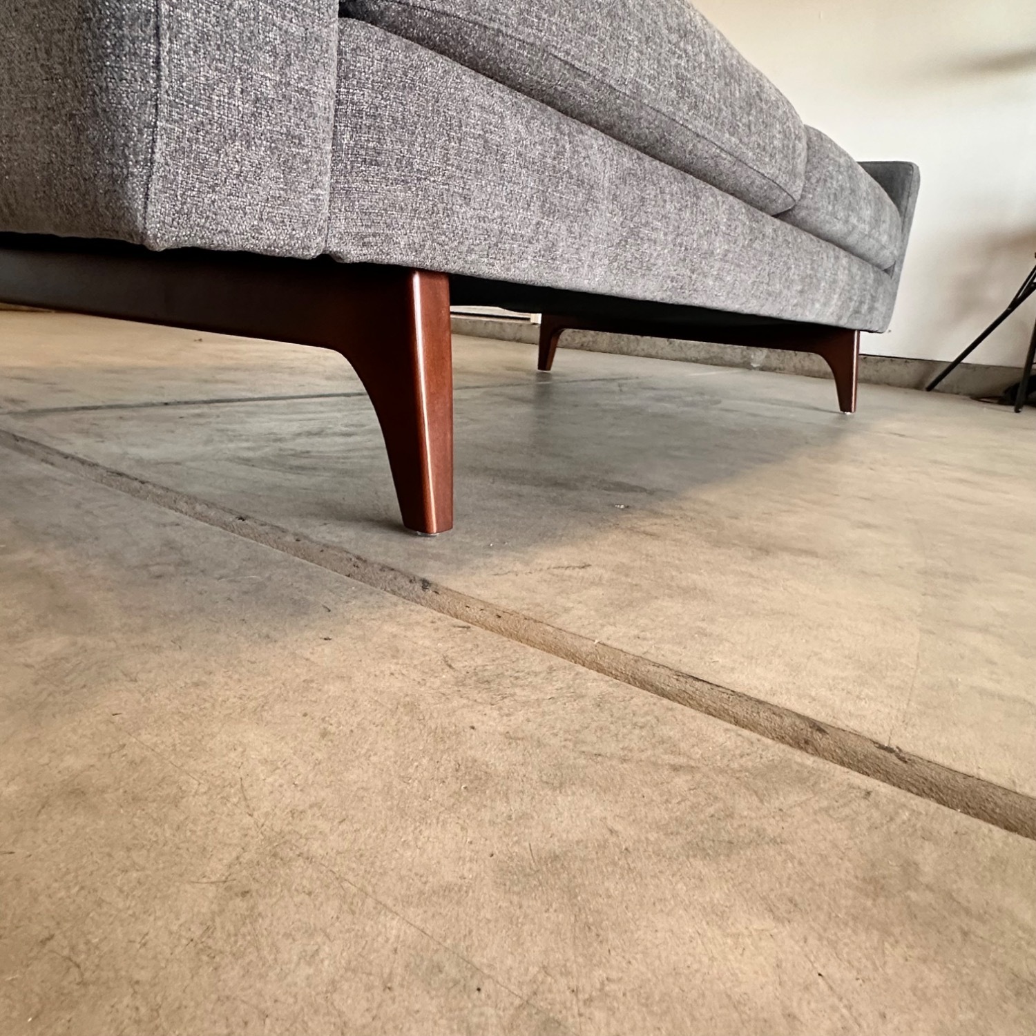 Tyler Dark Gray Fabric Loveseat - image-23