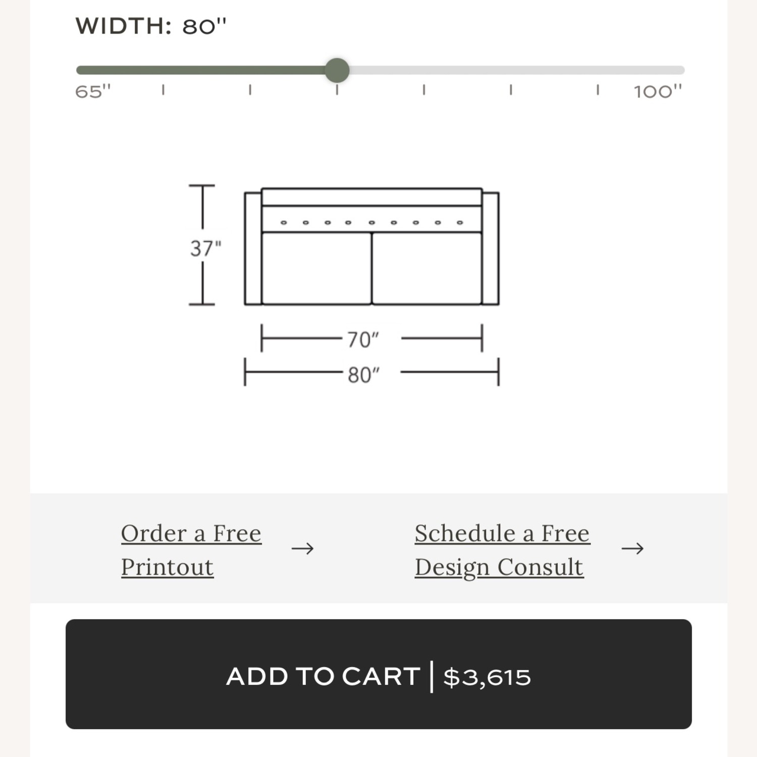 Tyler Dark Gray Fabric Loveseat - image-30