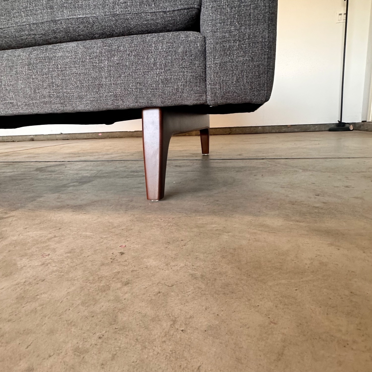 Tyler Dark Gray Fabric Loveseat - image-21