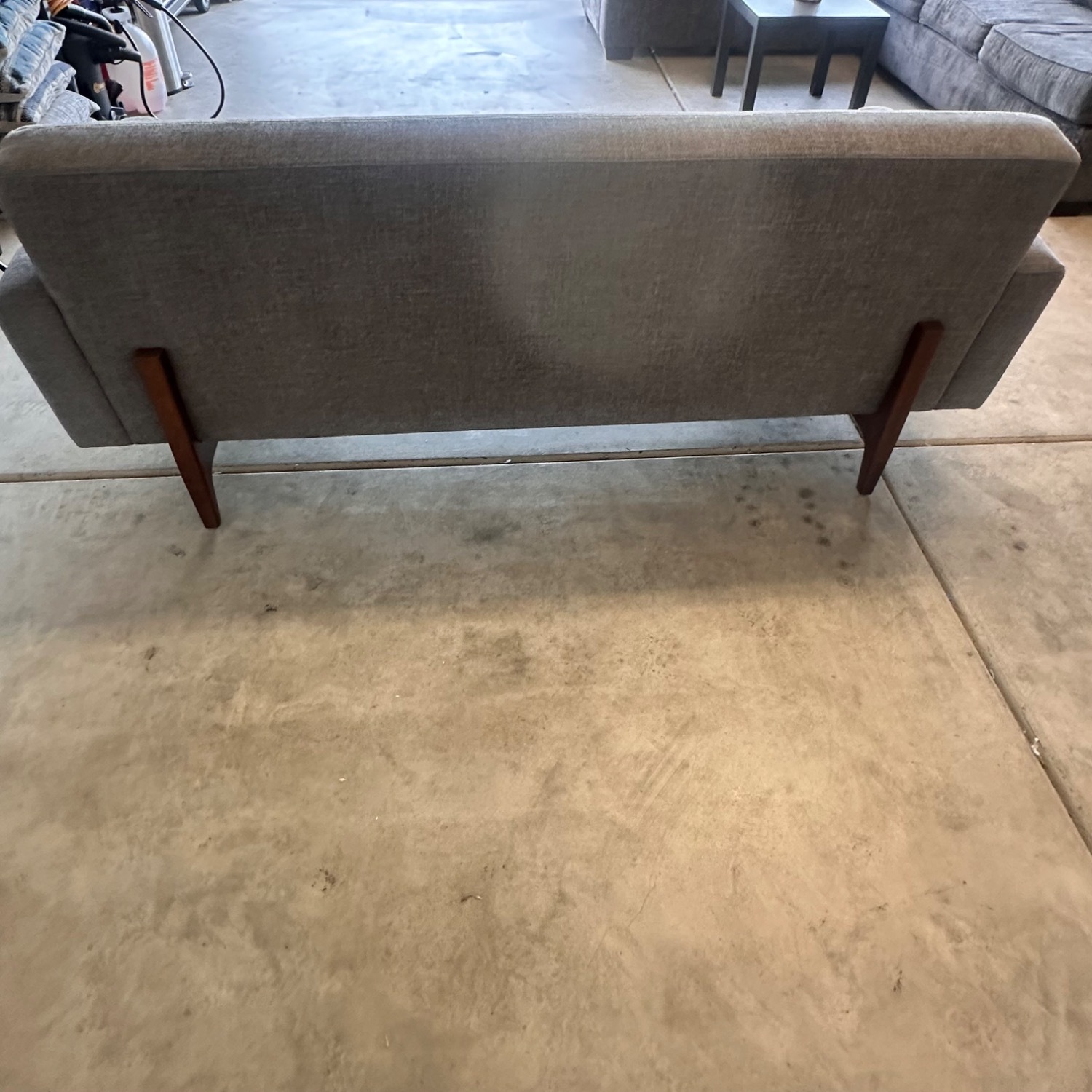 Tyler Dark Gray Fabric Loveseat - image-14