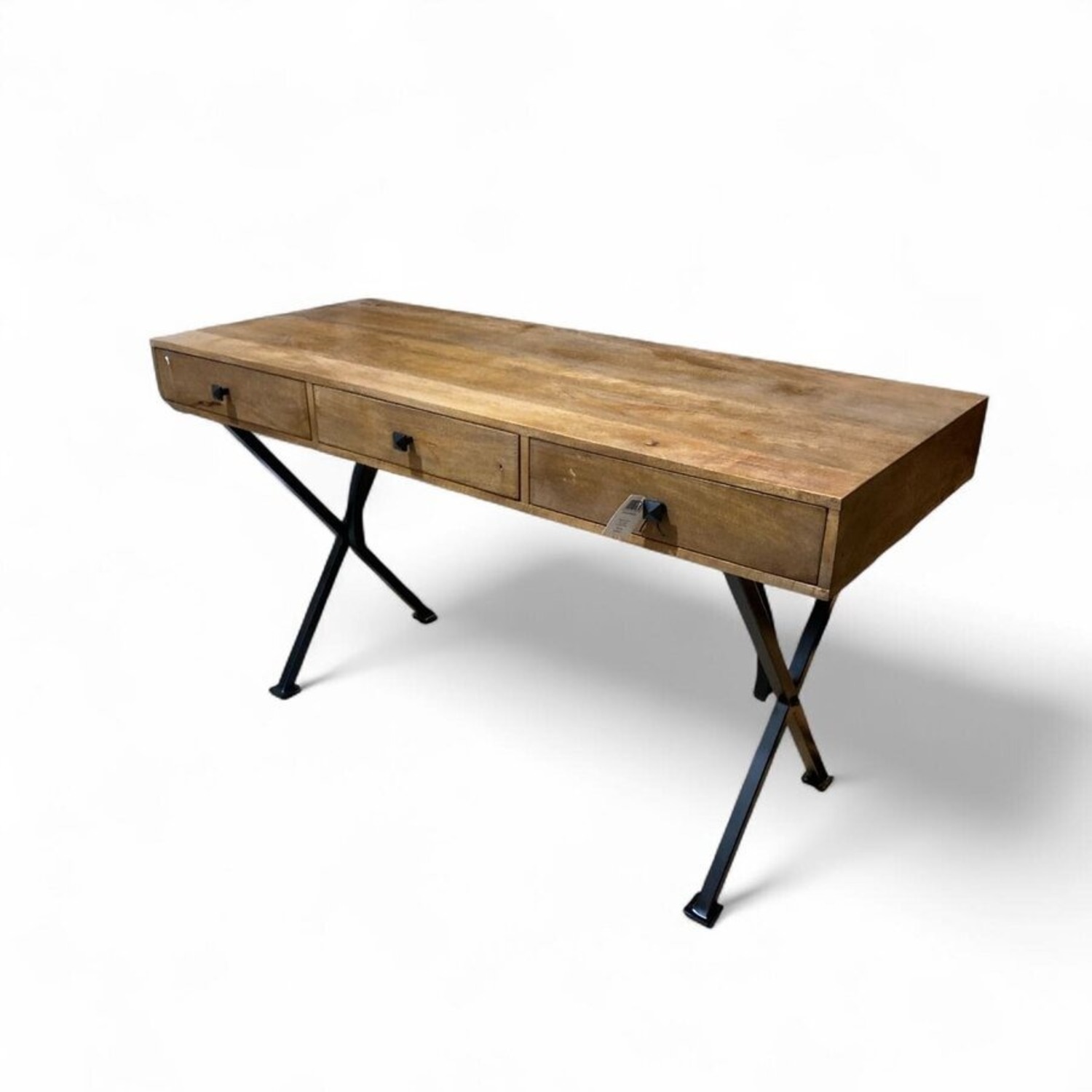 Villa2 Dakota Wood & Metal Desk - image-1