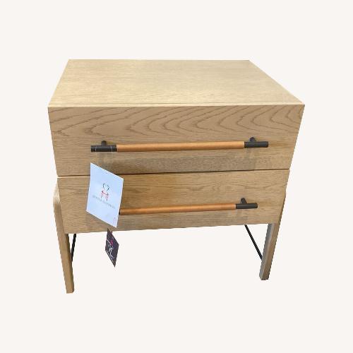 Used Four Hands Rosedale Yucca Oak 2-Drawer Nightstand for sale on AptDeco