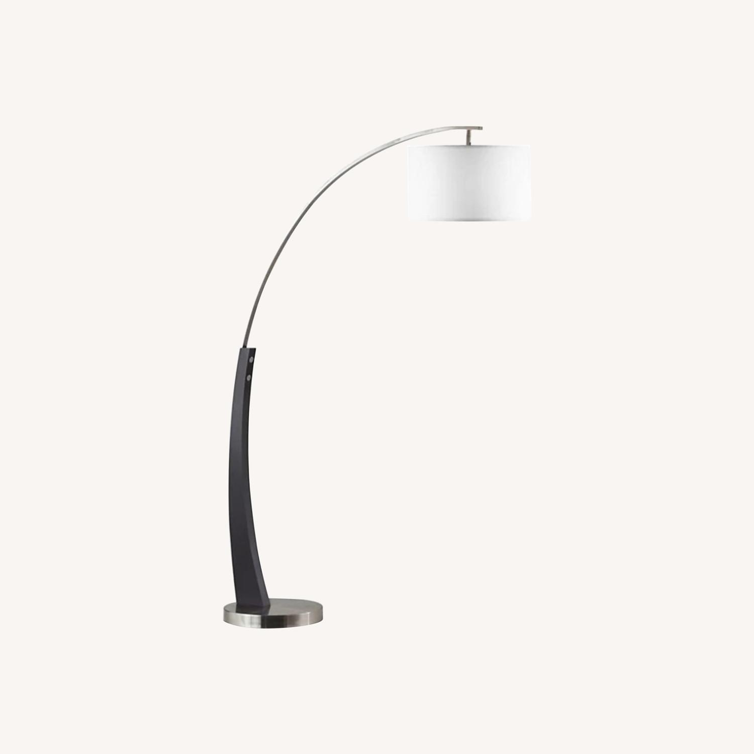 Lumens Pimton Dark Brown Floor Lamp - image-0