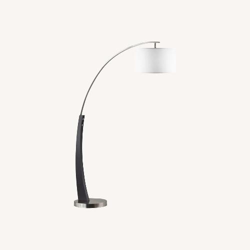 Used Lumens Pimton Dark Brown Floor Lamp for sale on AptDeco