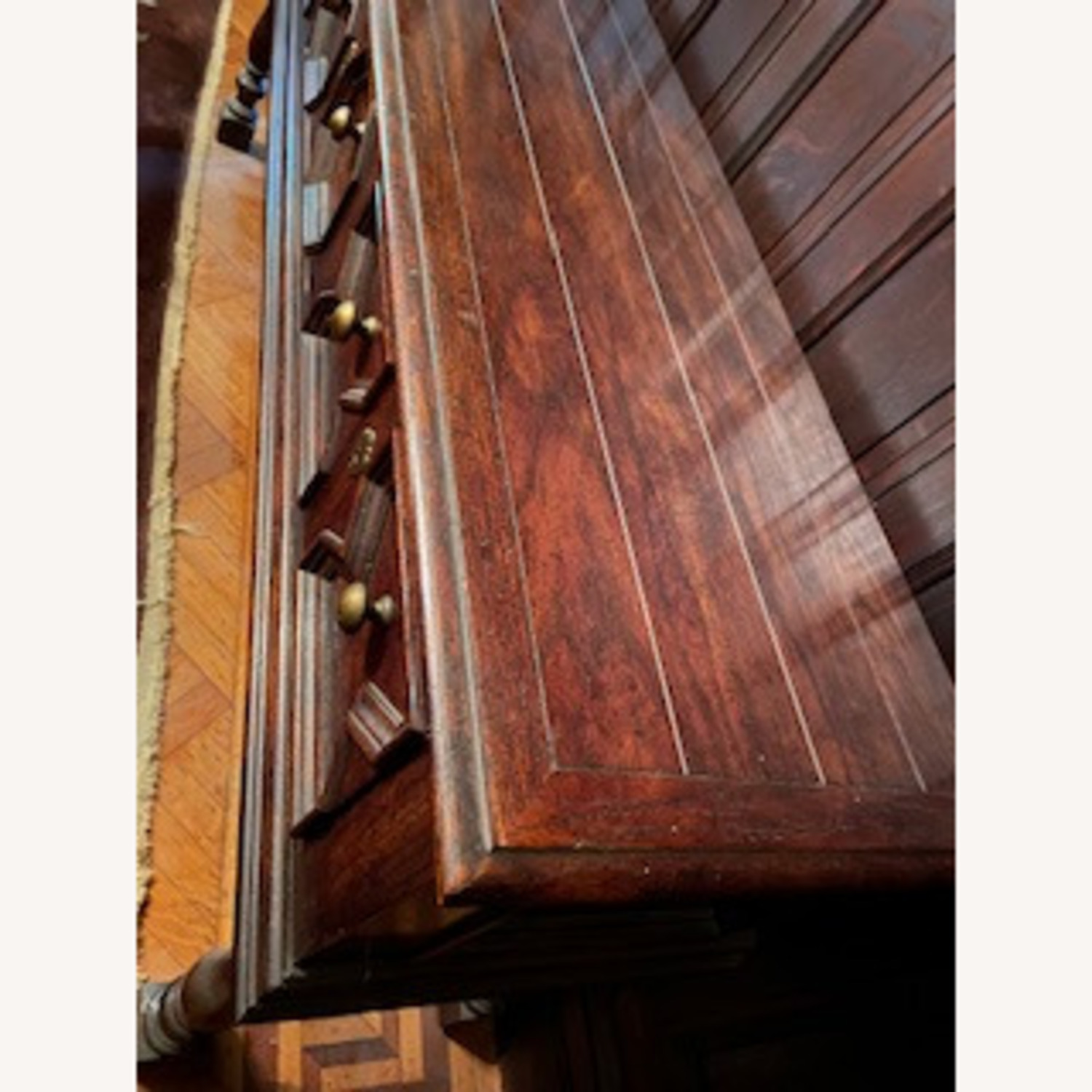 Century Furniture Dark Brown Wood Sideboard - image-3