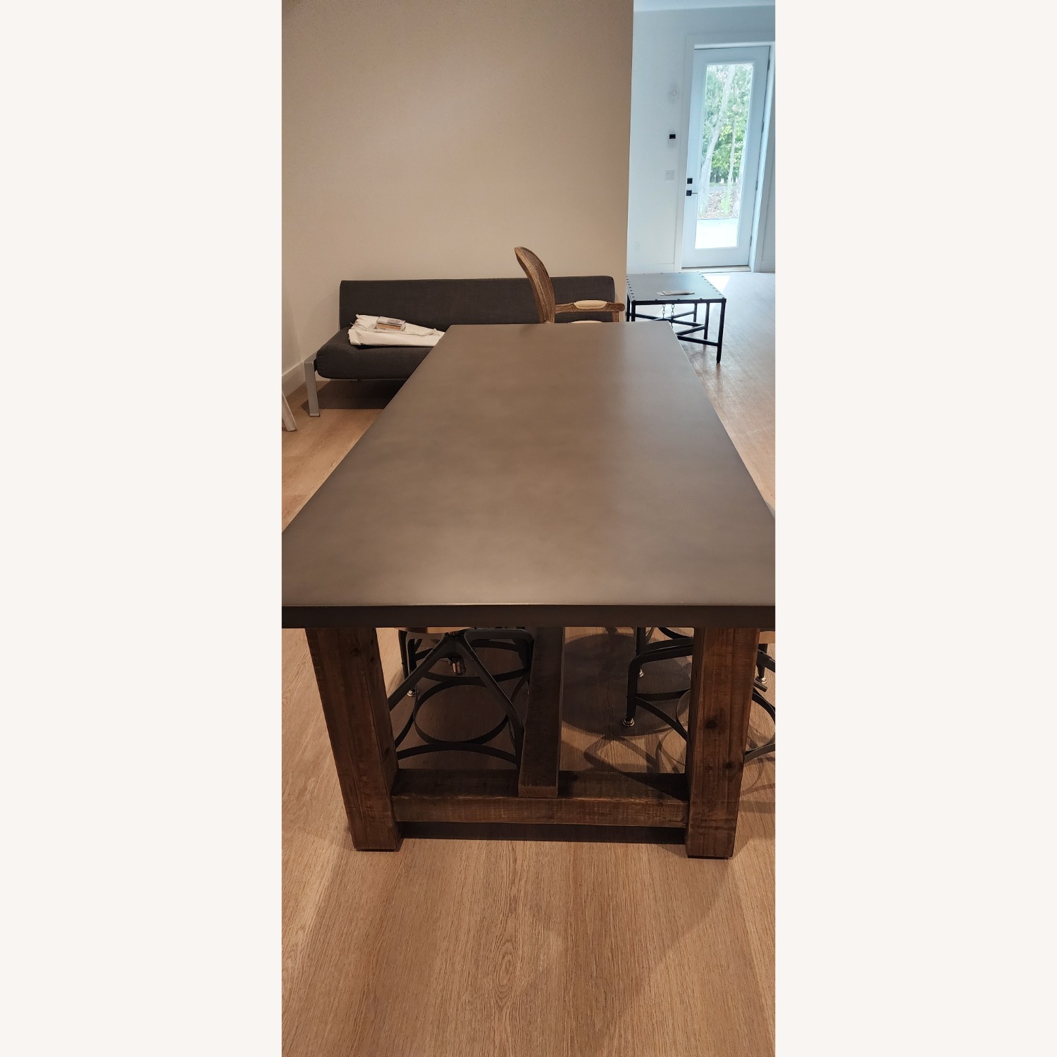 Restoration Hardware Parsons Dining Table - image-8