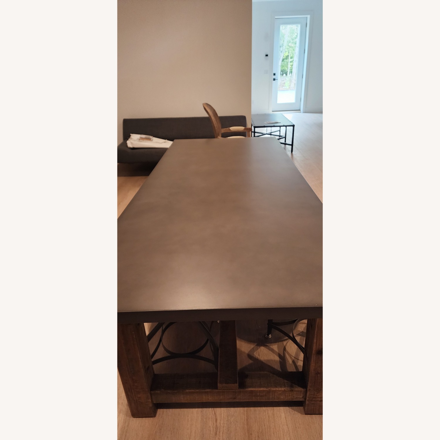Restoration Hardware Parsons Dining Table - image-9