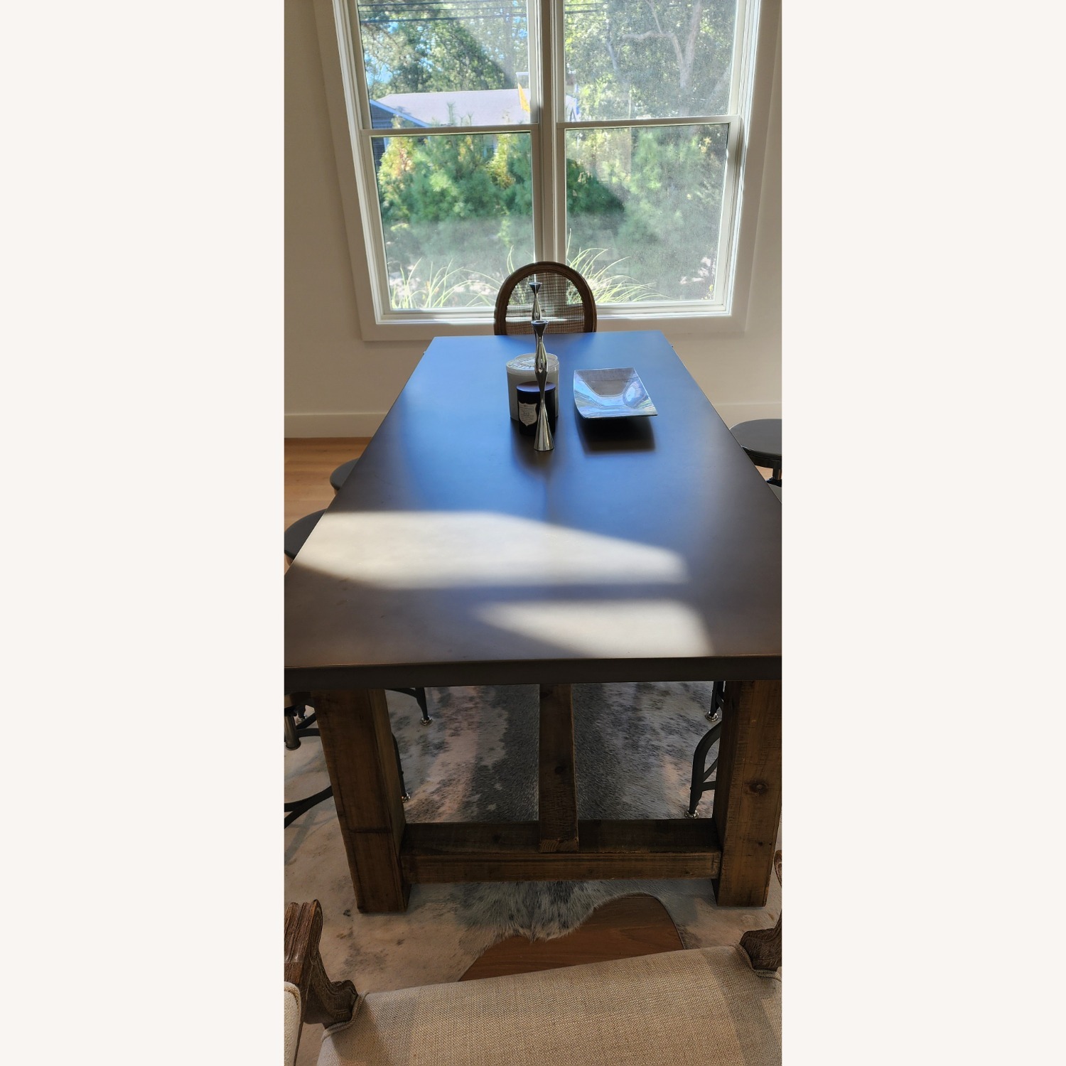 Restoration Hardware Parsons Dining Table - image-5