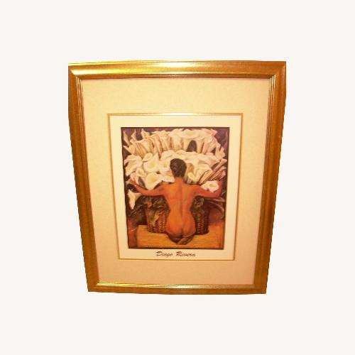 Used Woman with Calla Lillies for sale on AptDeco