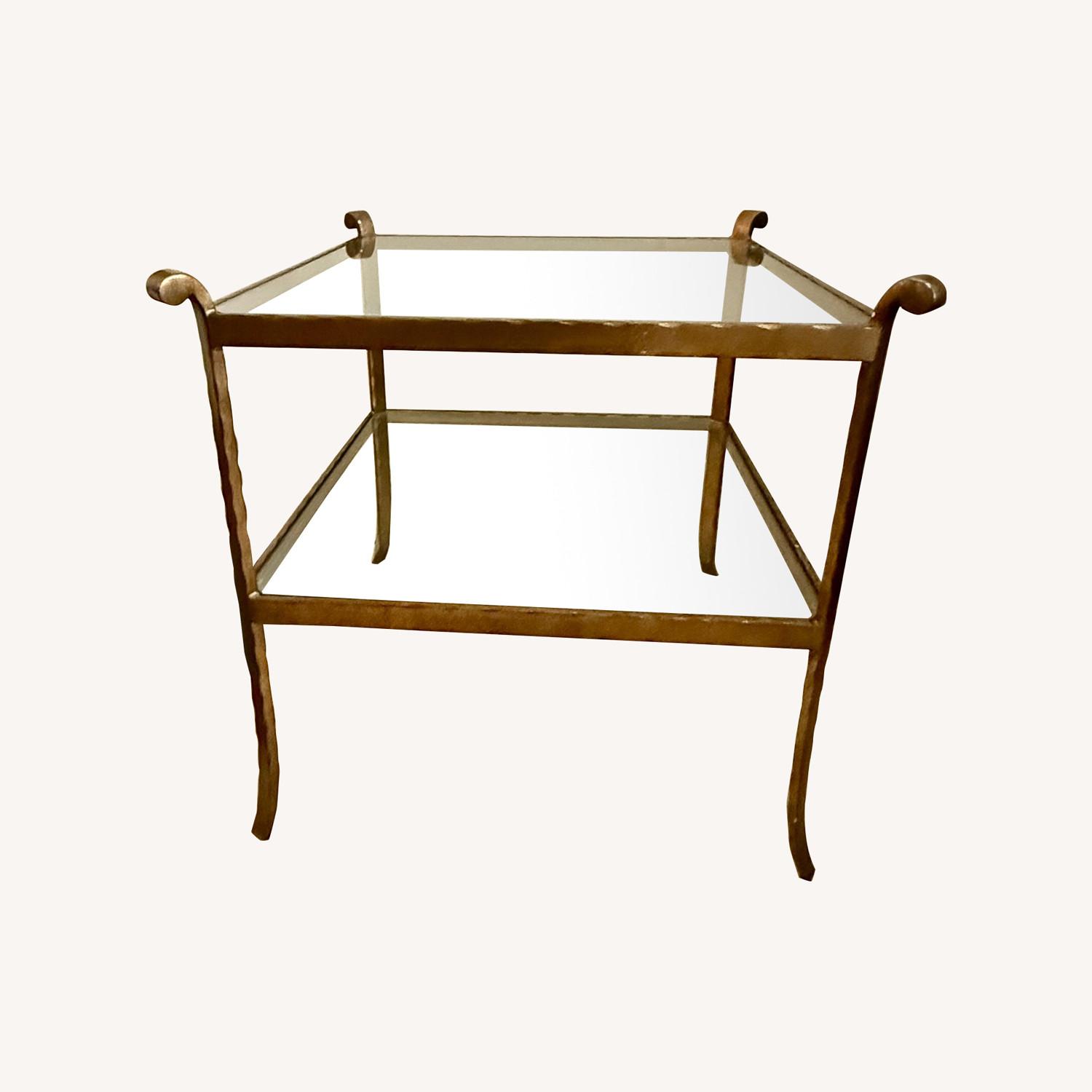 Serena & Lily St Germain Glass Side Tables - image-0