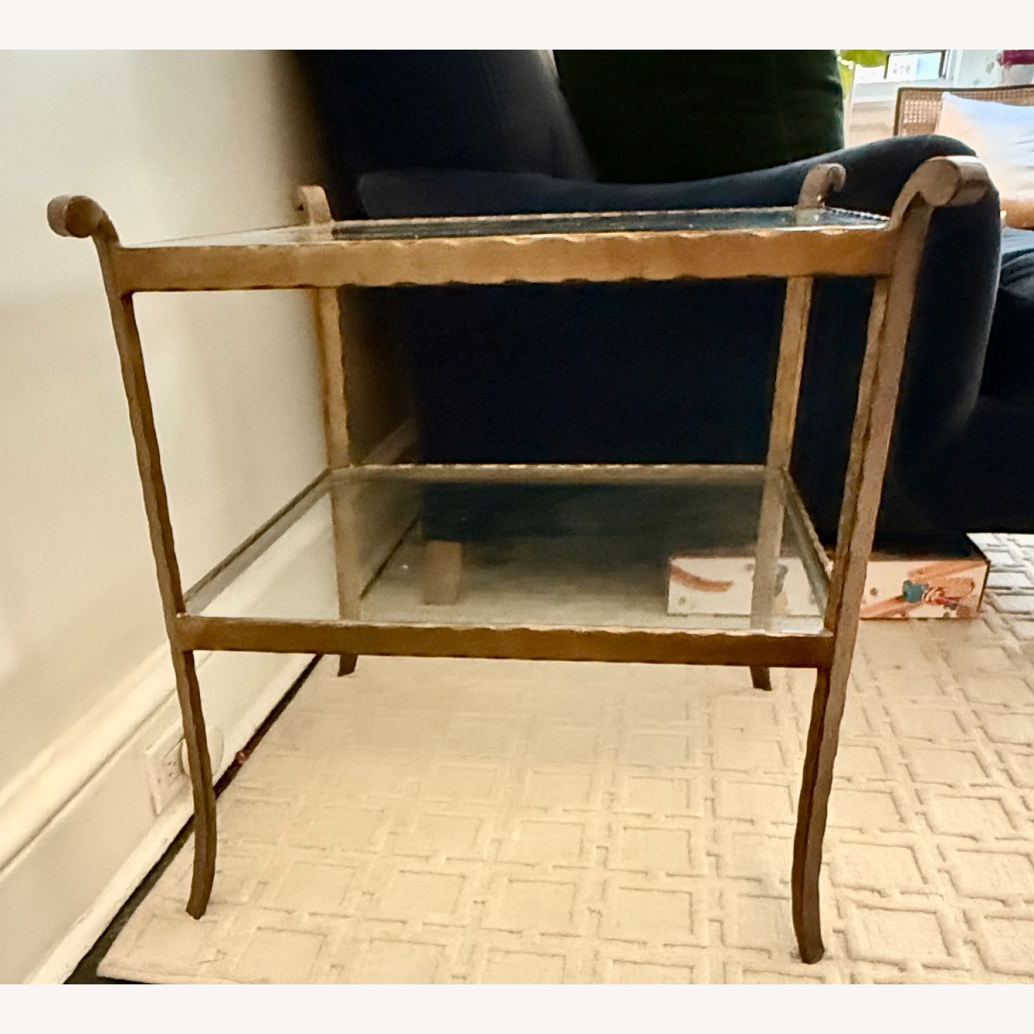 Serena & Lily St Germain Glass Side Tables - image-2