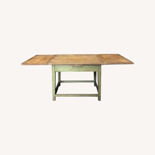 Used Antique Rustic French Extendable Farm Table for sale on AptDeco