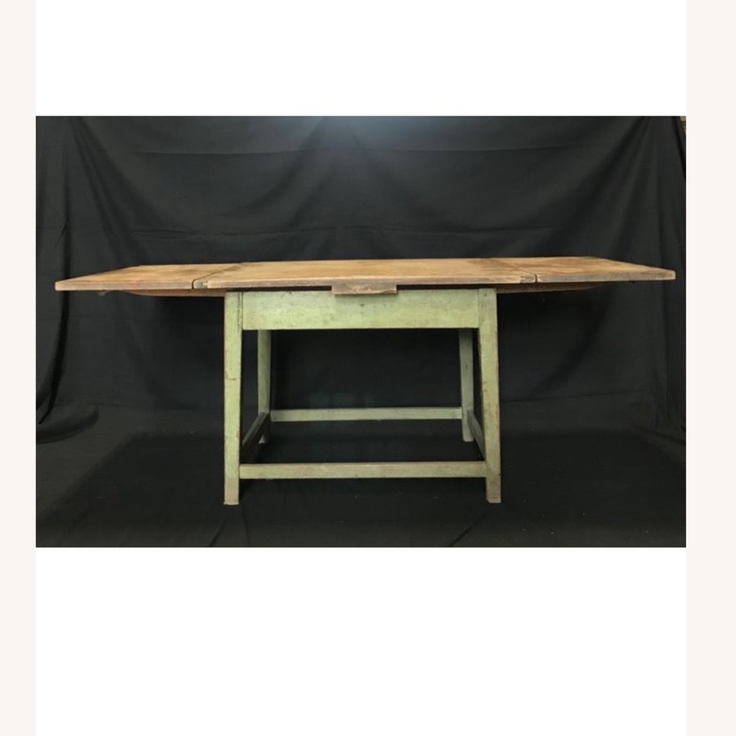 Antique Rustic French Extendable Farm Table - image-4