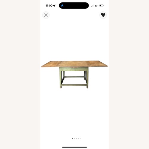 Used Antique Rustic French Extendable Farm Table for sale on AptDeco