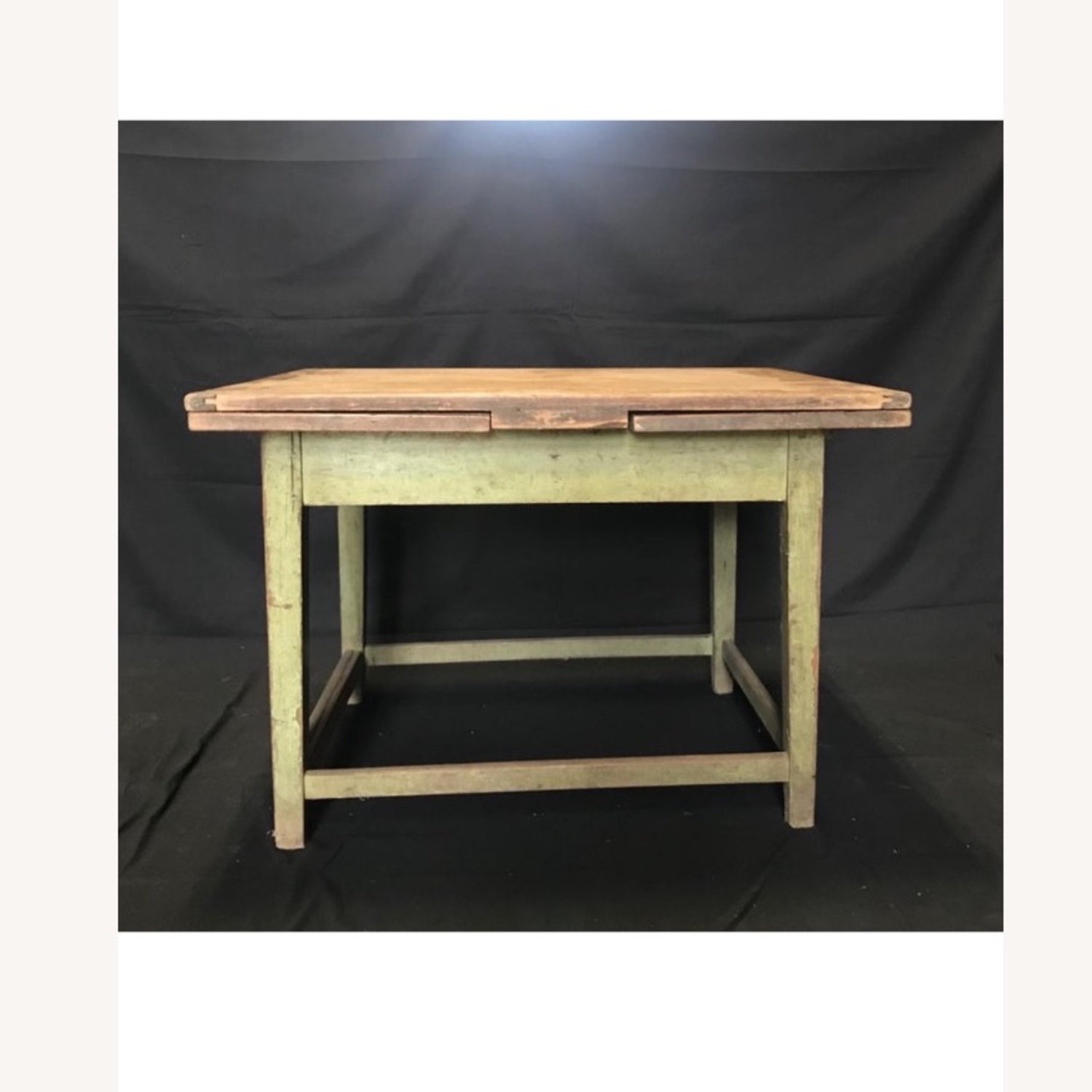Antique Rustic French Extendable Farm Table - image-7