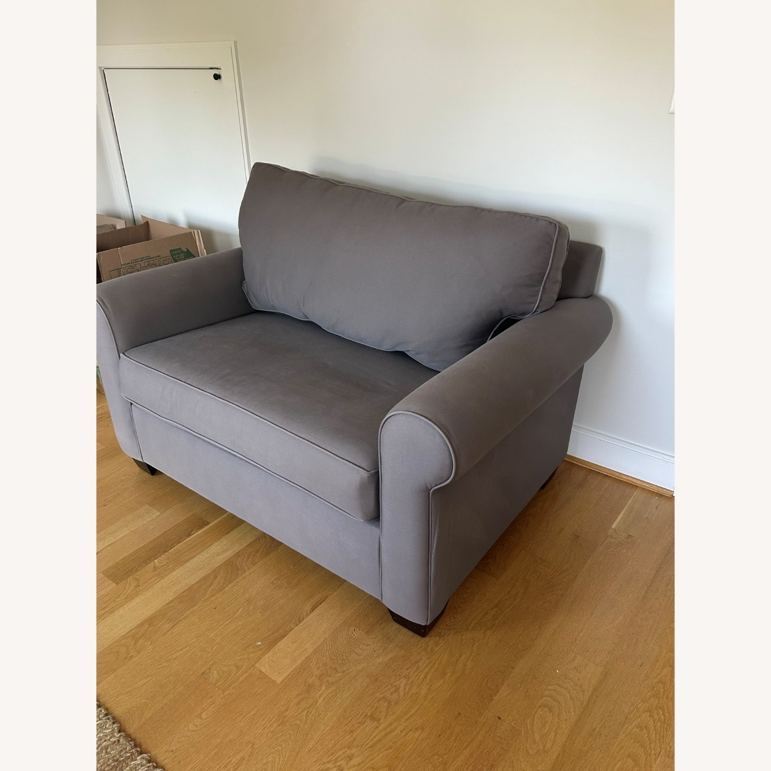 PB Buchanan Roll Arm Twin Sleeper Sofa - image-2