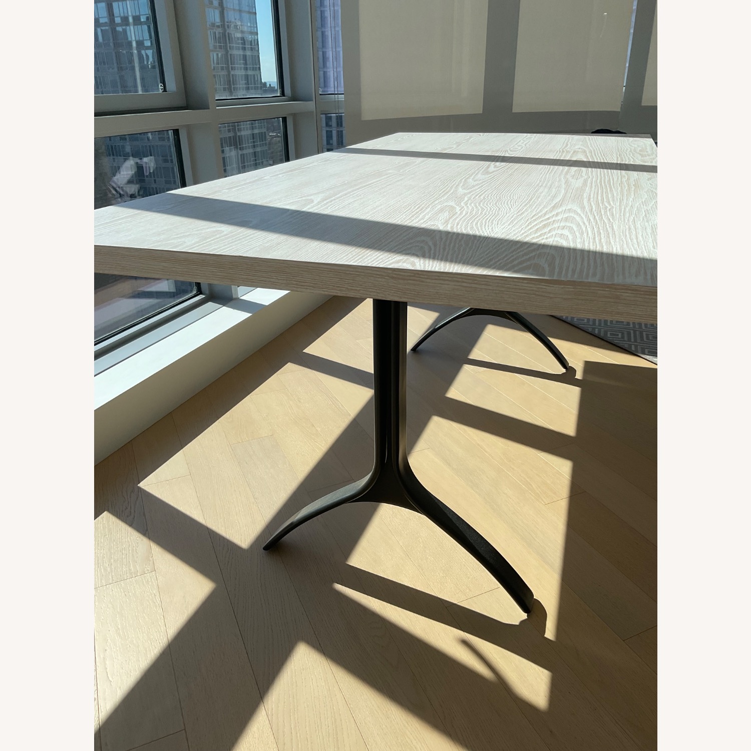 West Elm Avery Wishbone White Dining Table - image-13
