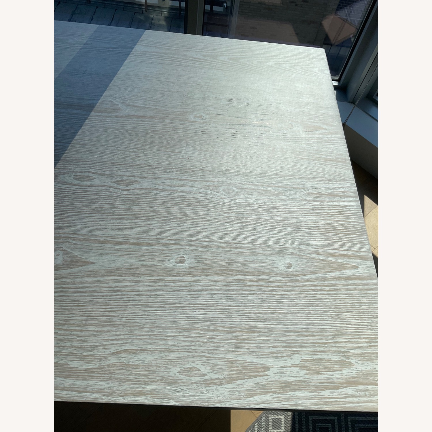 West Elm Avery Wishbone White Dining Table - image-4