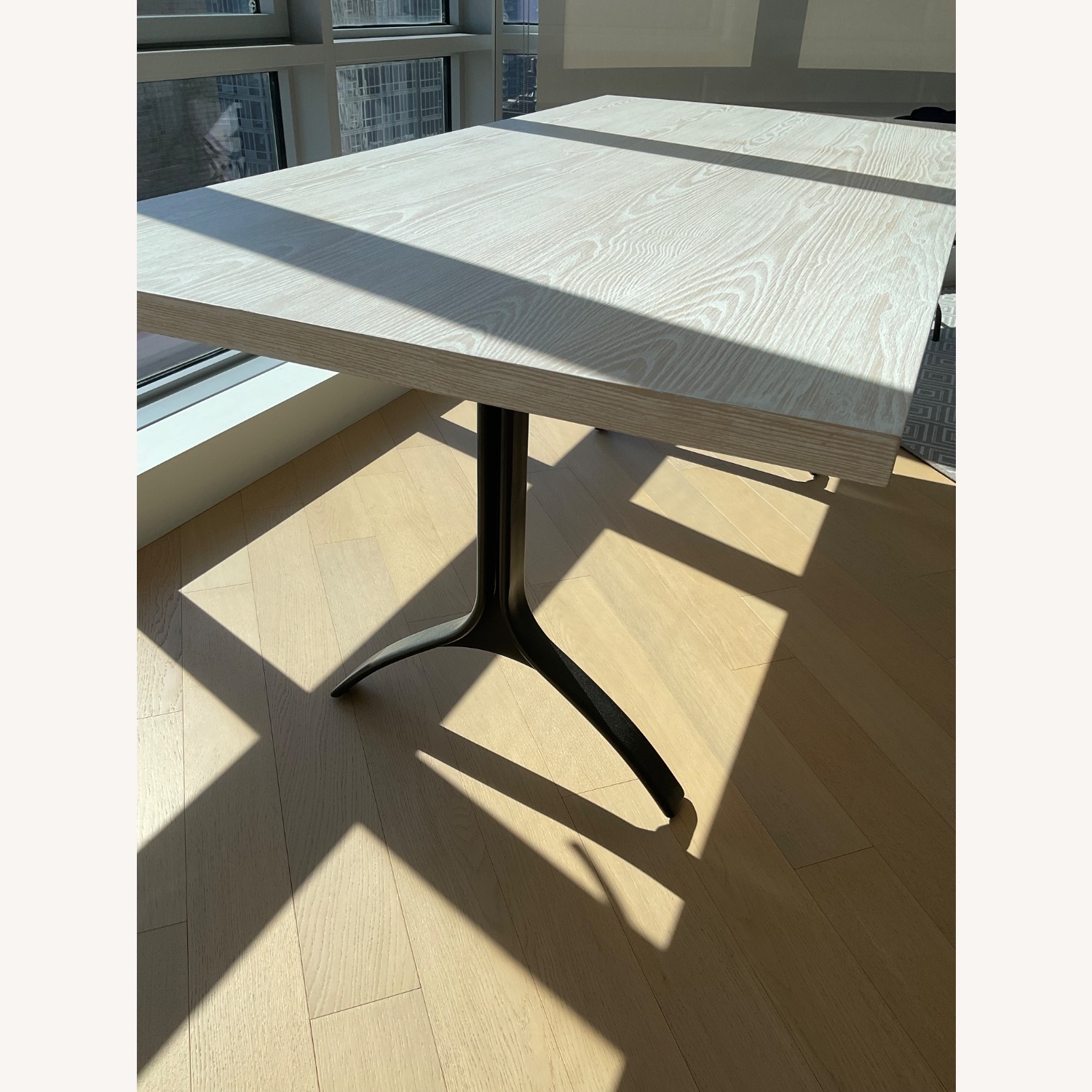 West Elm Avery Wishbone White Dining Table - image-12
