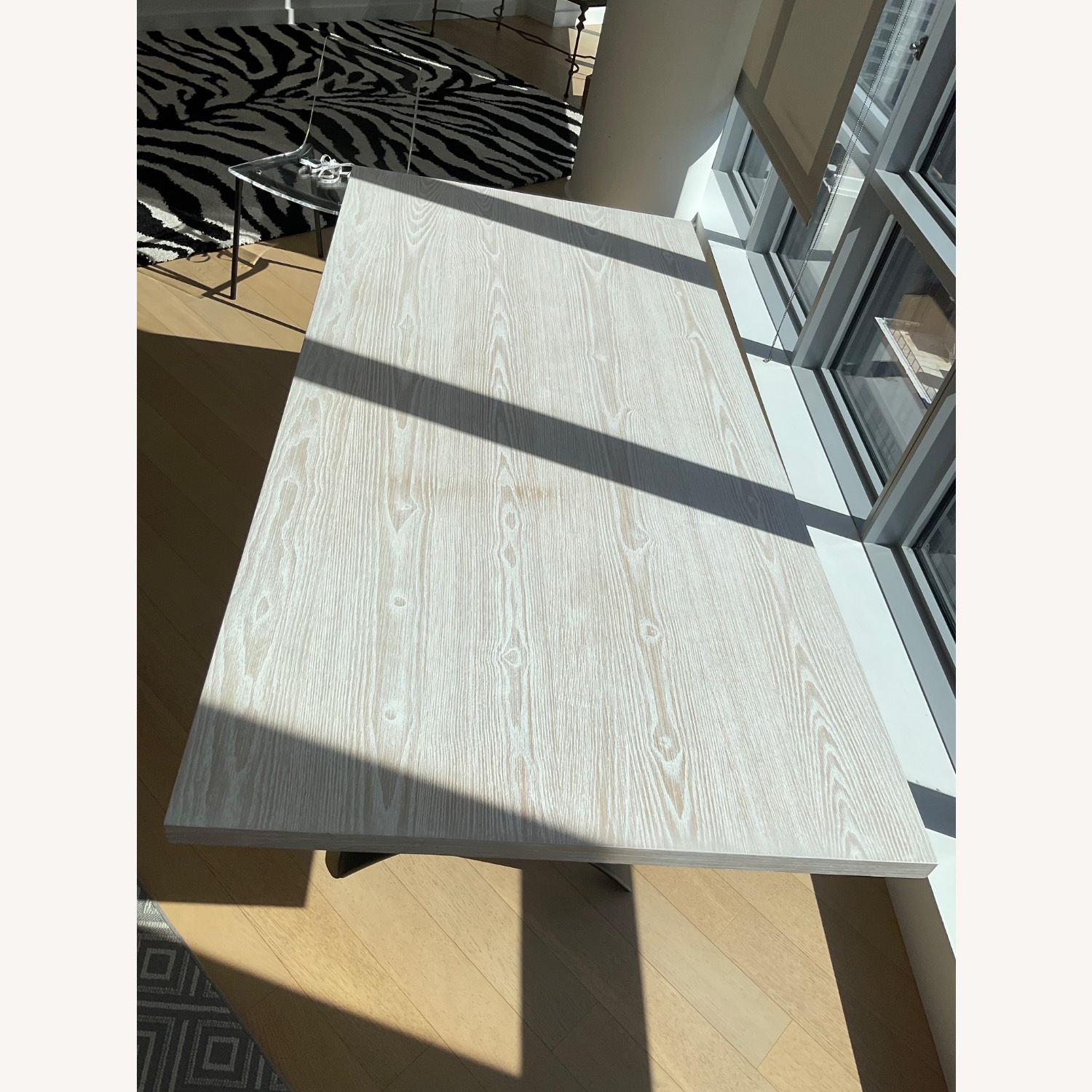 West Elm Avery Wishbone White Dining Table - image-18