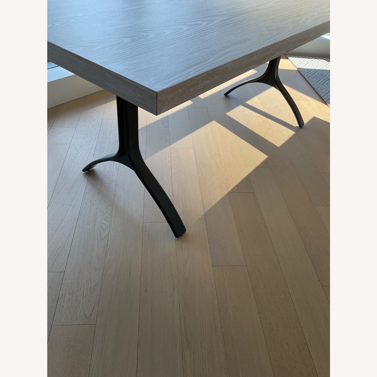 West Elm Avery Wishbone White Dining Table - image-5