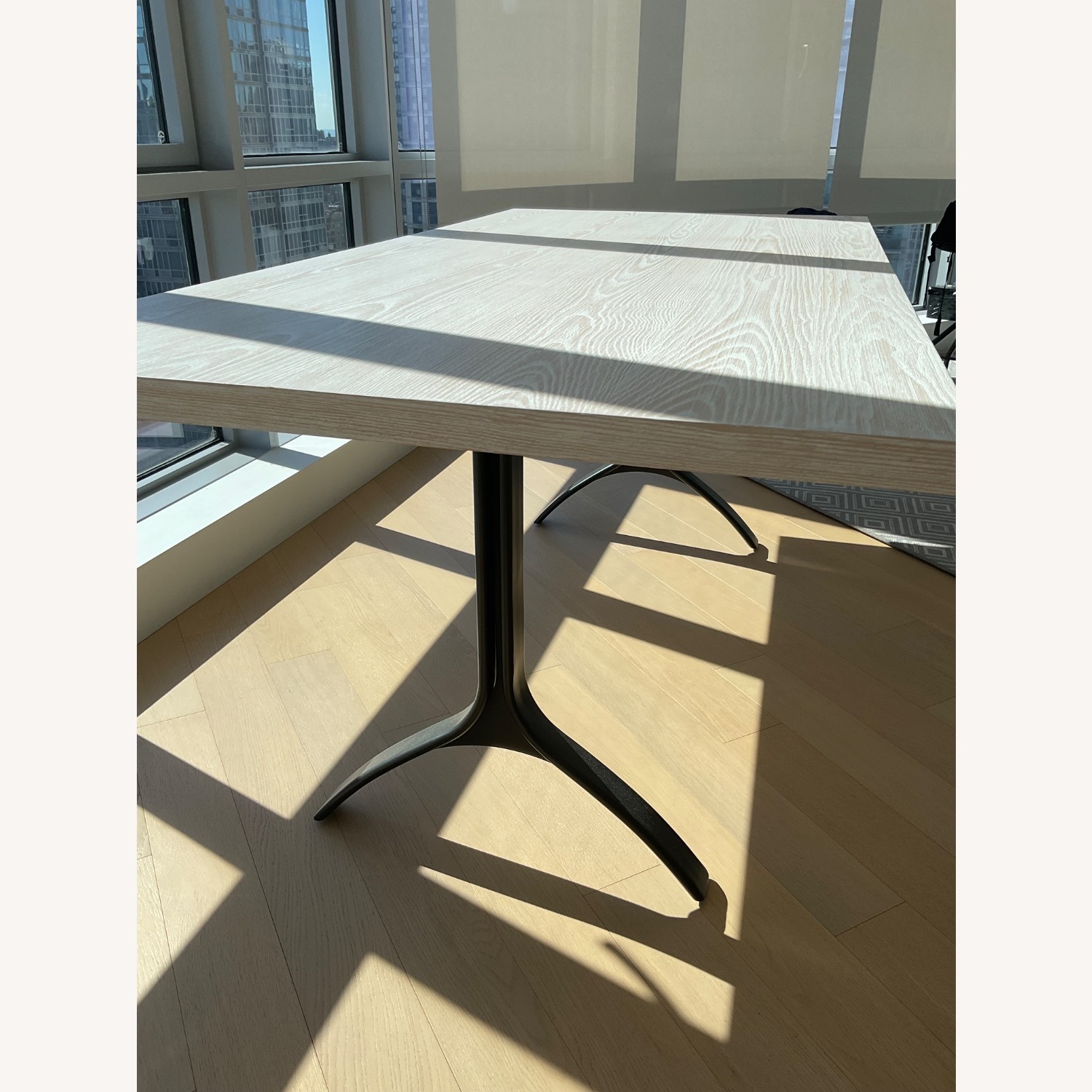 West Elm Avery Wishbone White Dining Table - image-14
